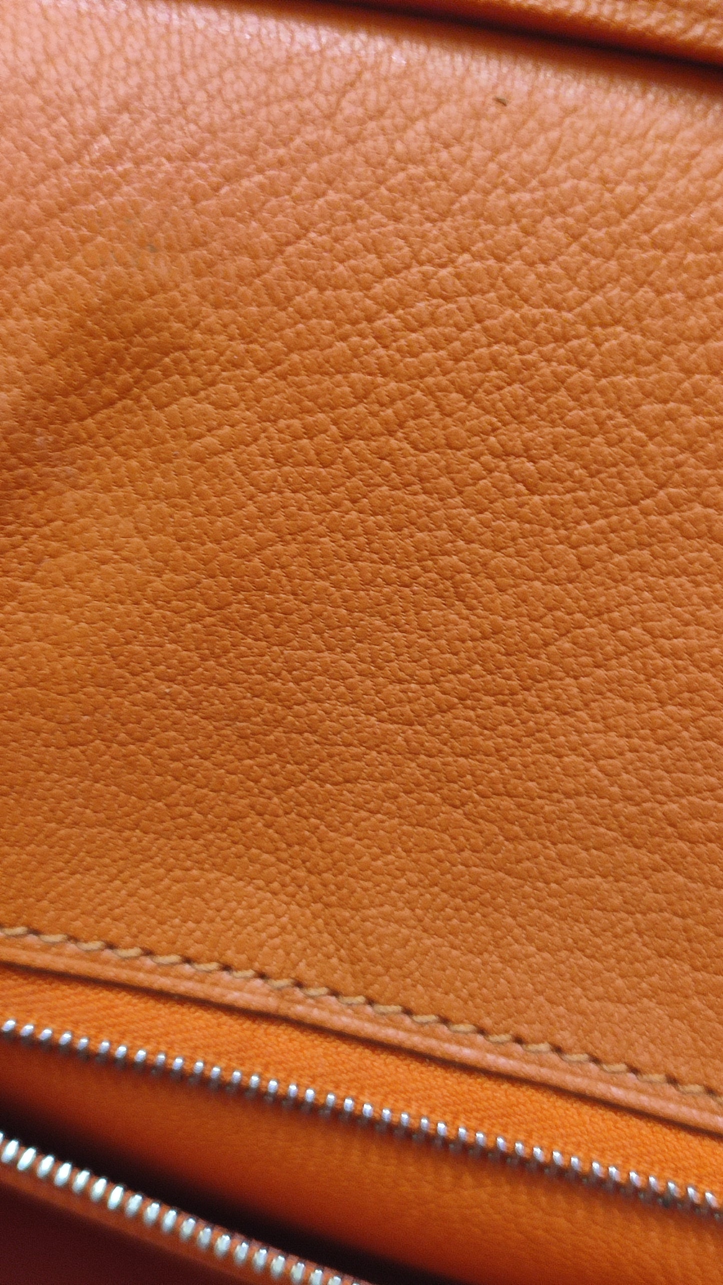Hermes Birkin 30 Orange Epsom Stamp I Square 2005