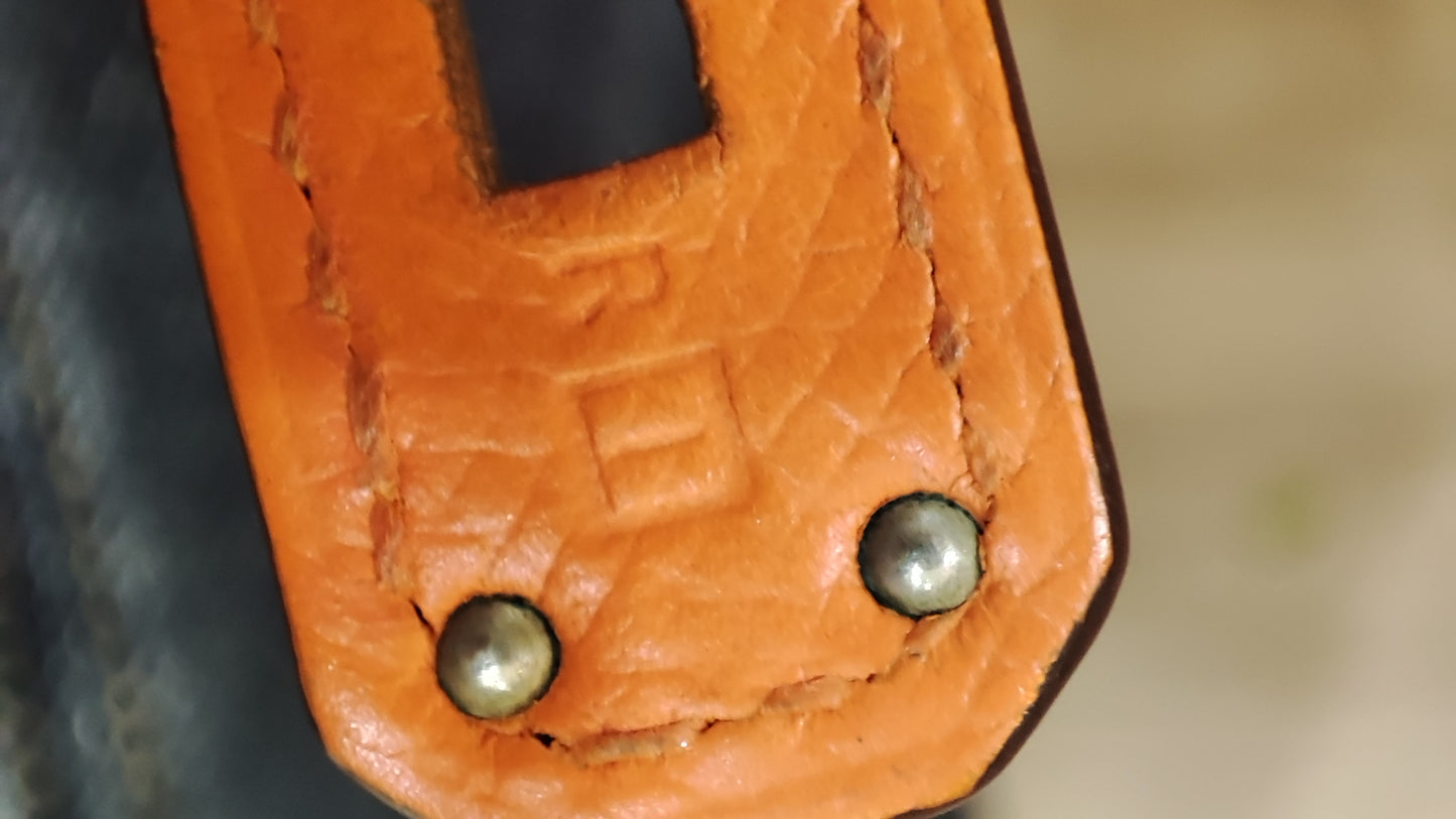 Hermes Birkin 30 Orange Epsom Stamp I Square 2005