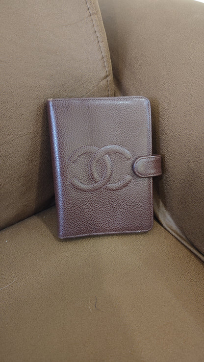 Chanel Agenda Caviar Burgundy Series 5