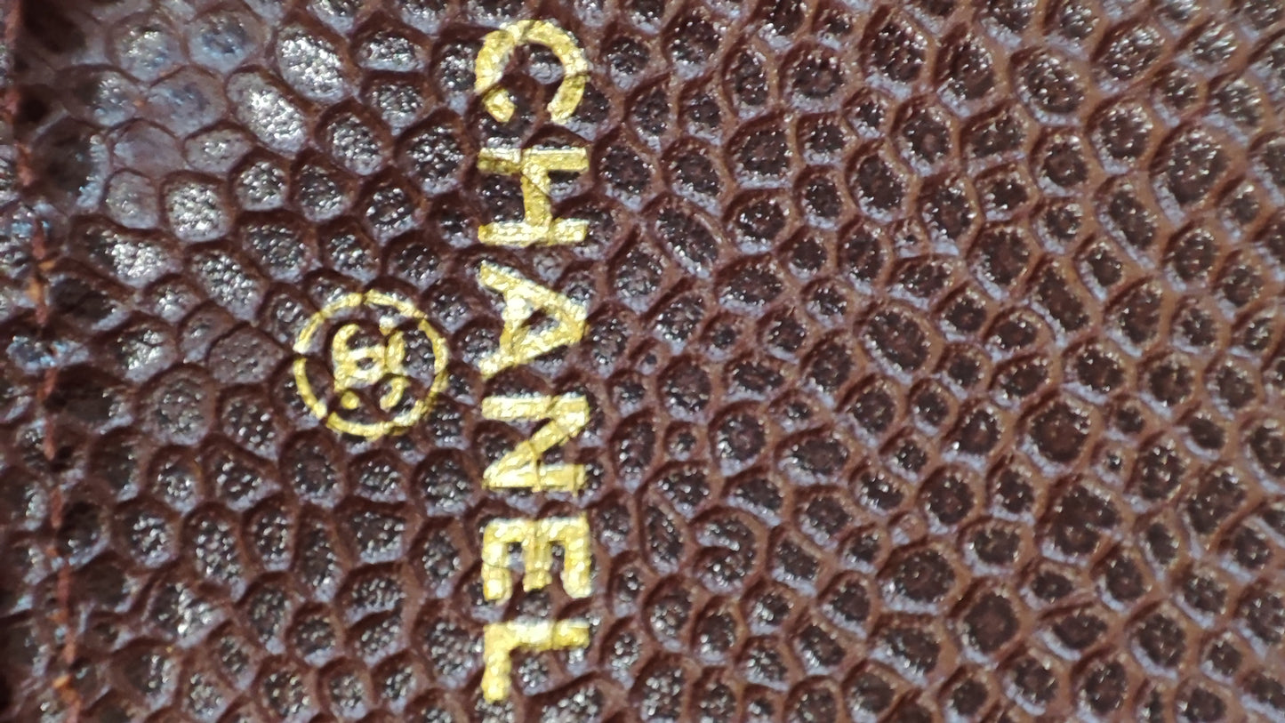 Chanel Agenda Caviar Burgundy Series 5