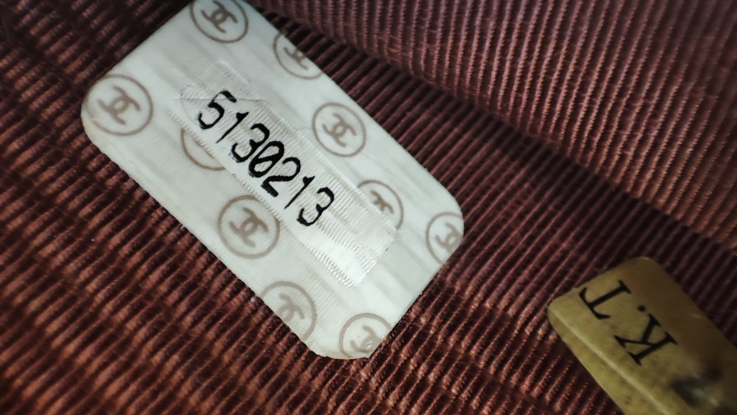 Chanel Agenda Caviar Burgundy Series 5