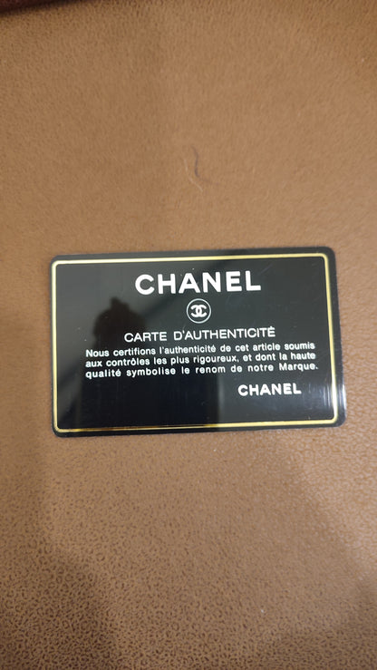Chanel Bi-fold Wallet Burgundy Caviar Series 5