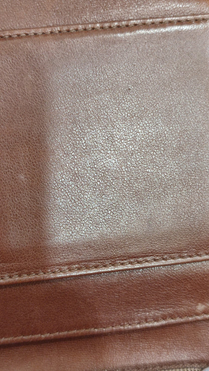 Chanel Bi-fold Wallet Burgundy Caviar Series 5