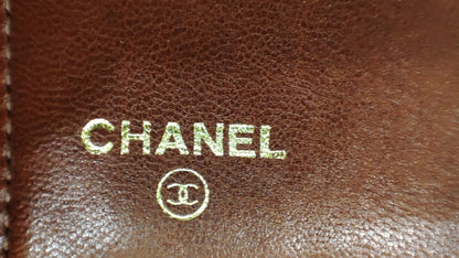 Chanel Bi-fold Wallet Burgundy Caviar Series 5