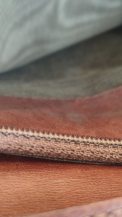 Chanel Bi-fold Wallet Burgundy Caviar Series 5
