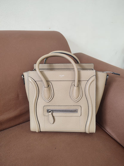 Celine Luggage Bag Dune Nano