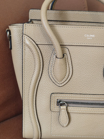 Celine Luggage Bag Dune Nano
