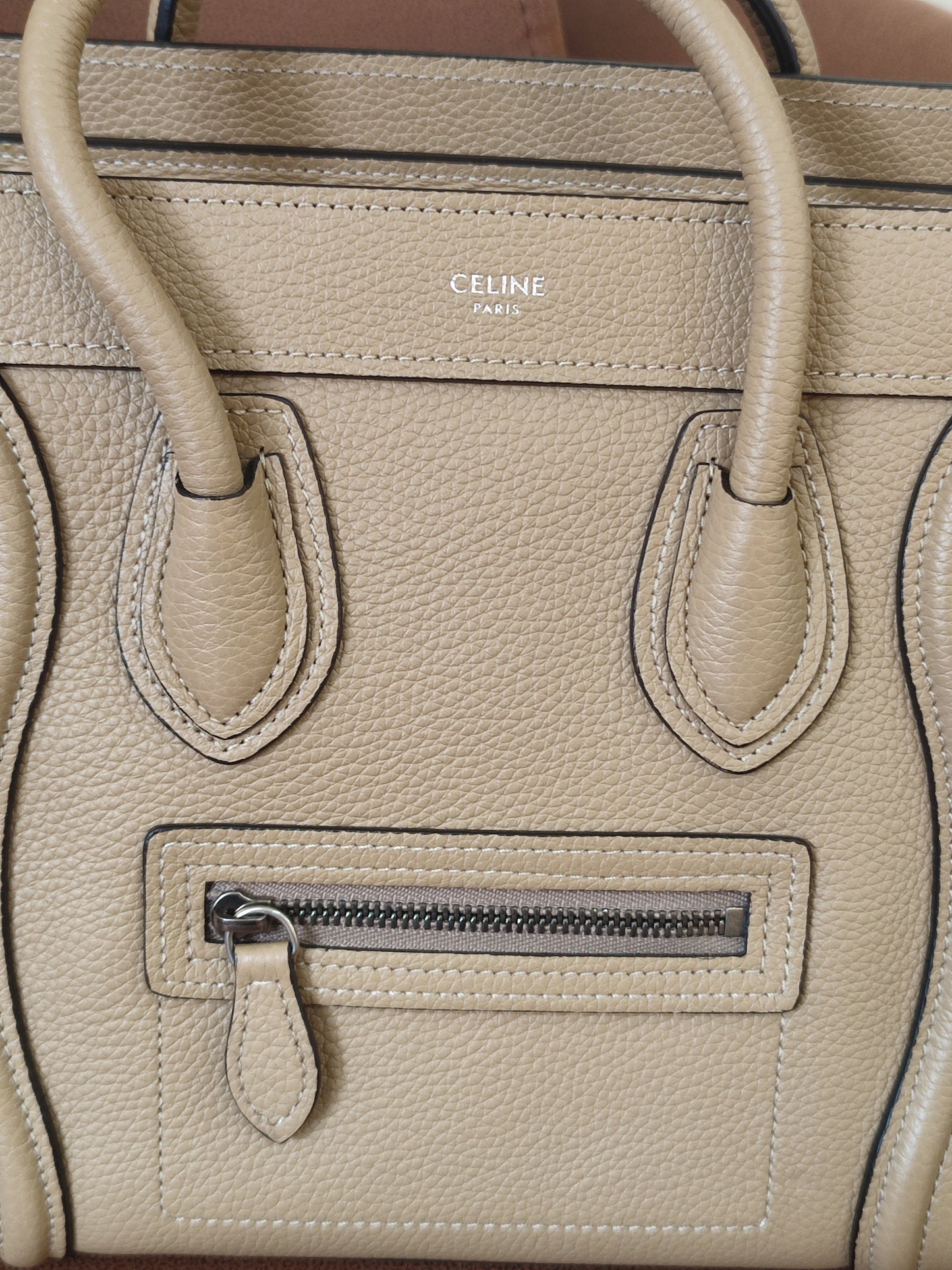 Celine Luggage Bag Dune Nano