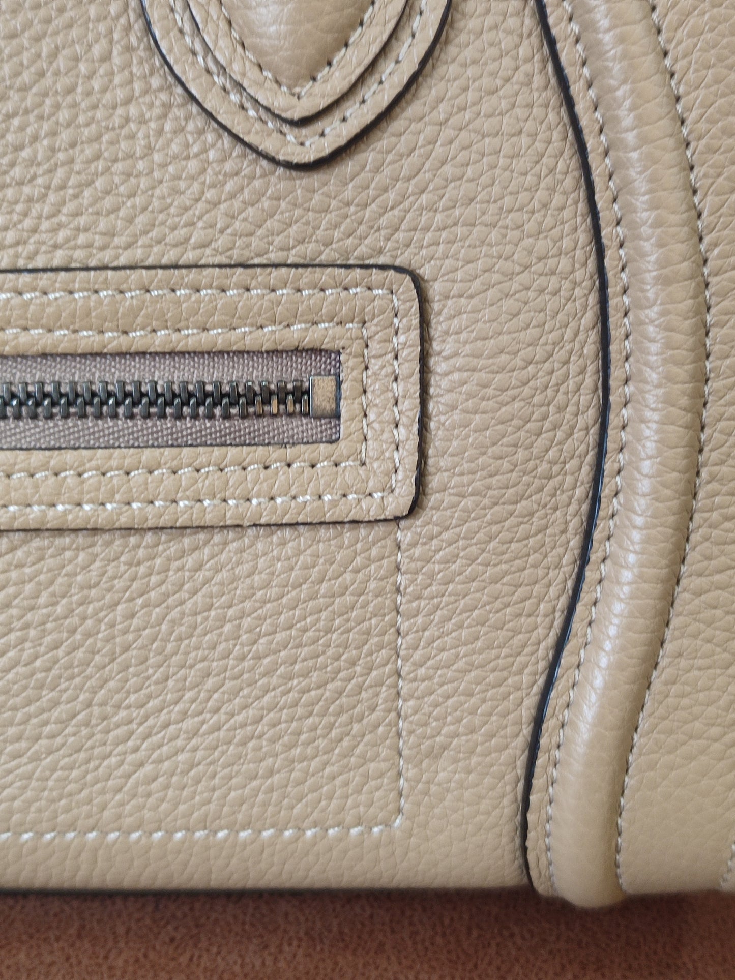 Celine Luggage Bag Dune Nano