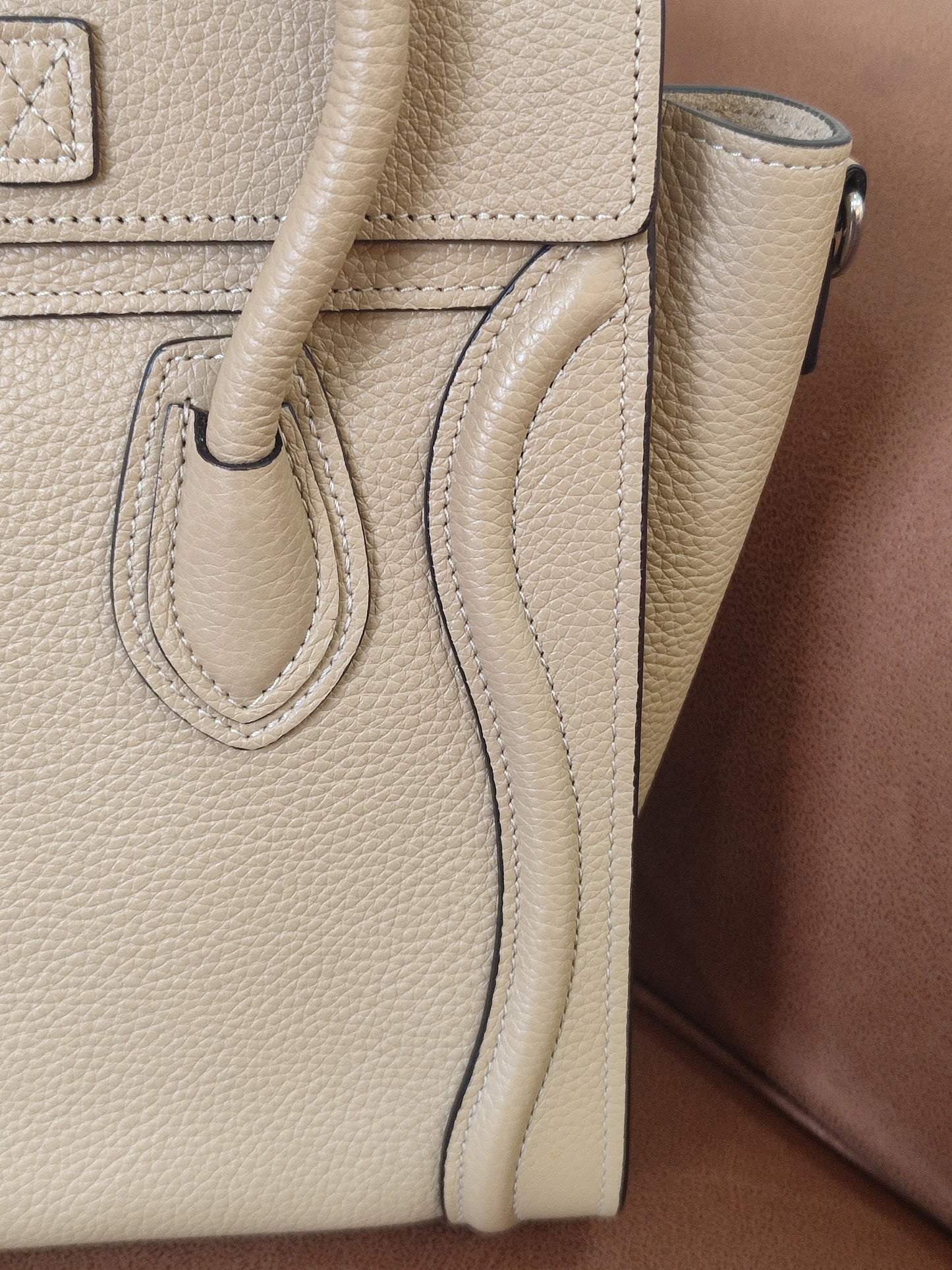 Celine Luggage Bag Dune Nano