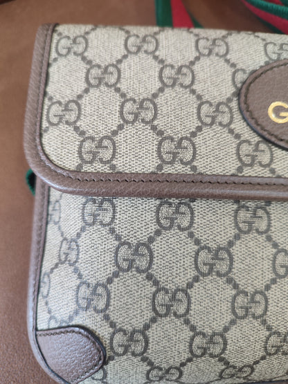 Gucci GG Supreme Monogram Neo Vintage Messenger Bag