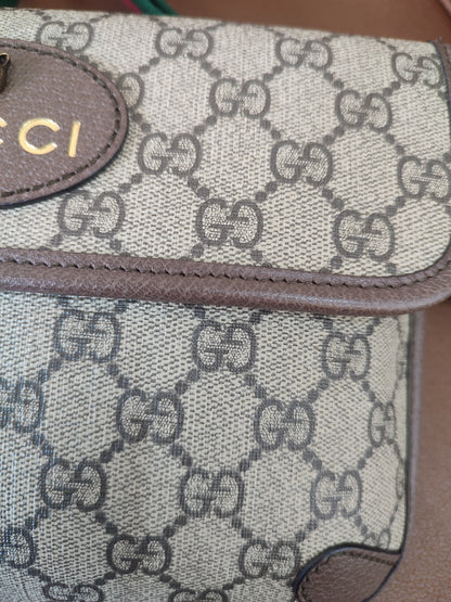 Gucci GG Supreme Monogram Neo Vintage Messenger Bag