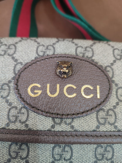 Gucci GG Supreme Monogram Neo Vintage Messenger Bag