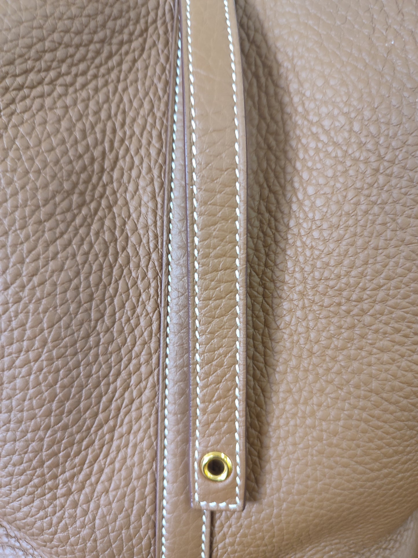Hermes Picotin 22 Gold on Gold Clemence Stamp U 2022 Fullset