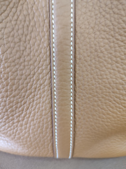 Hermes Picotin 22 Gold on Gold Clemence Stamp U 2022 Fullset