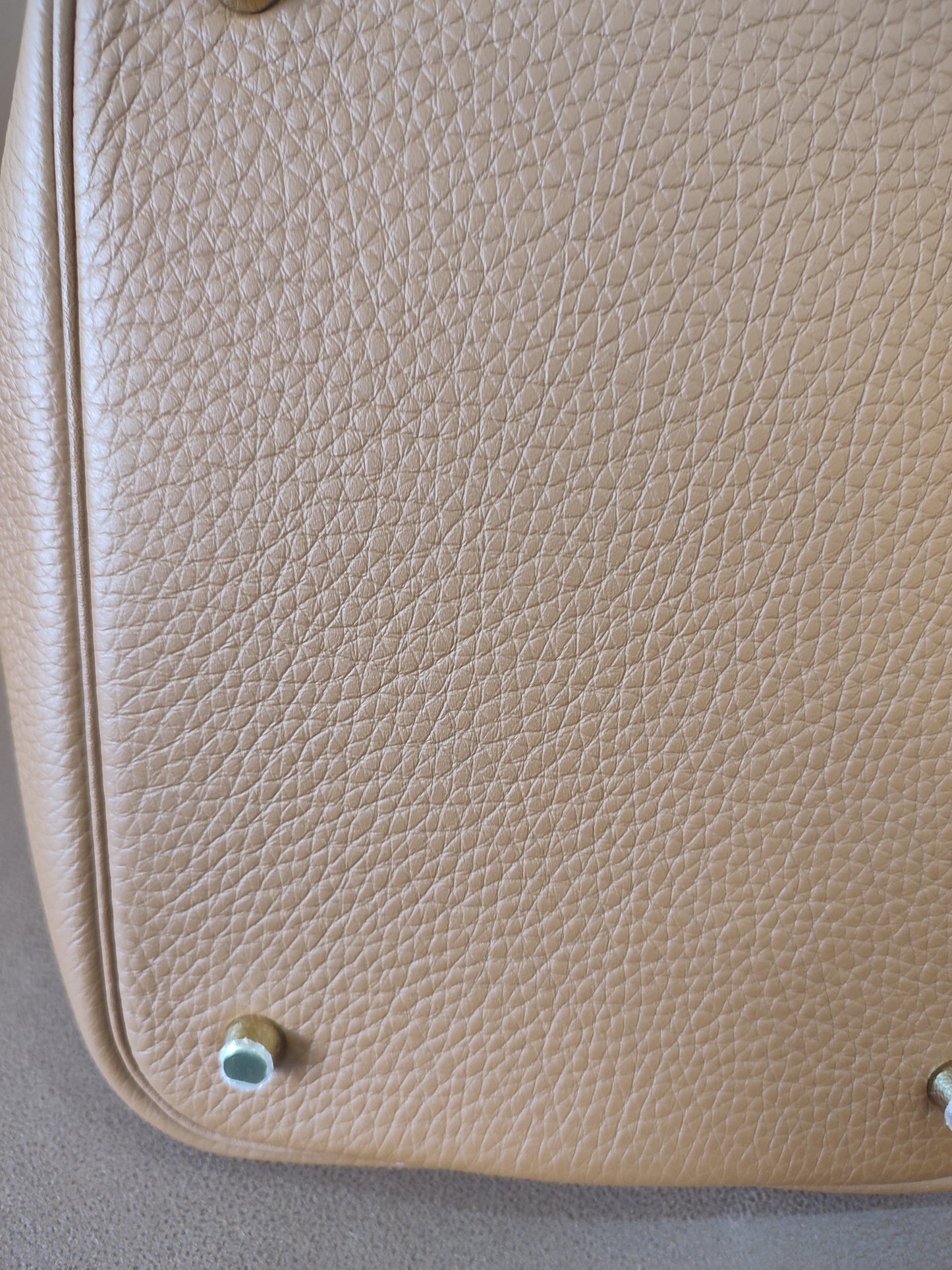 Hermes Picotin 22 Gold on Gold Clemence Stamp U 2022 Fullset