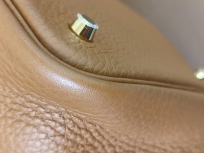 Hermes Picotin 22 Gold on Gold Clemence Stamp U 2022 Fullset