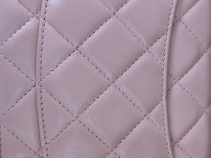 Chanel Classic Wallet On Chain Lambskin Pink GHW Chanel Classic Wallet On Chain Lambskin Pink Series 24