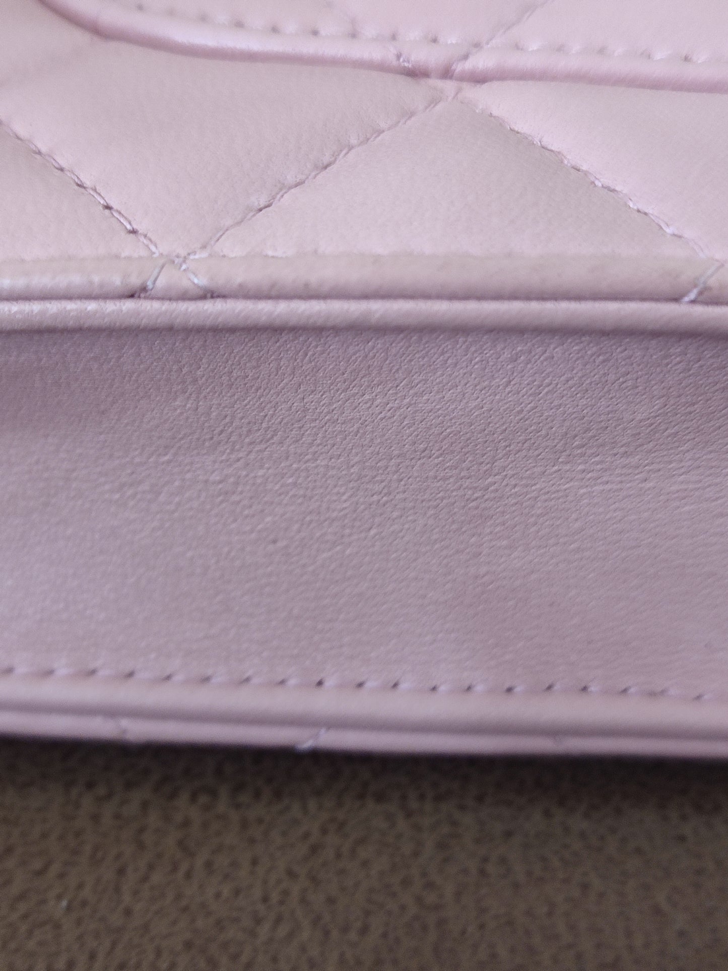 Chanel Classic Wallet On Chain Lambskin Pink GHW Chanel Classic Wallet On Chain Lambskin Pink Series 24
