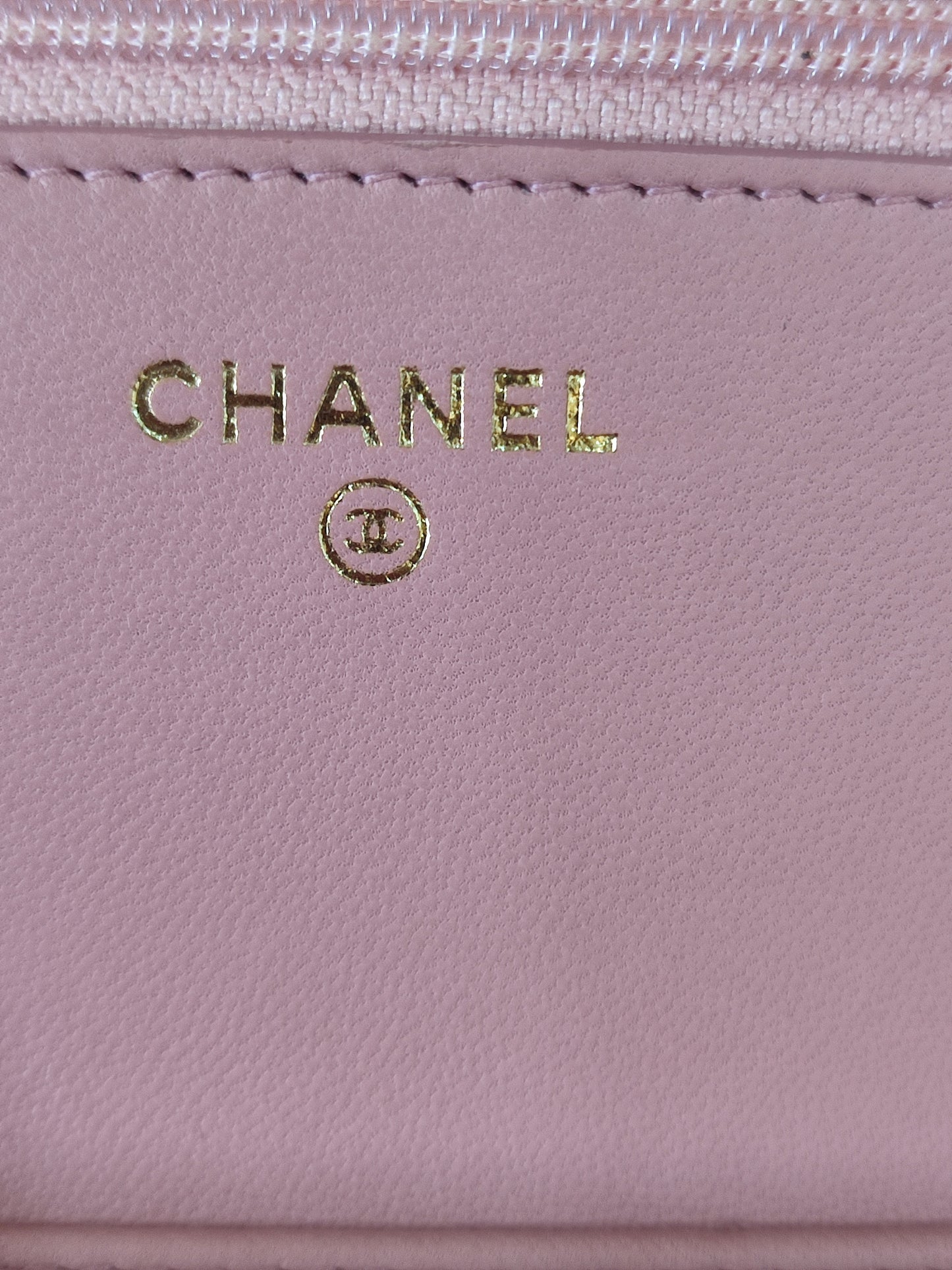 Chanel Classic Wallet On Chain Lambskin Pink GHW Chanel Classic Wallet On Chain Lambskin Pink Series 24