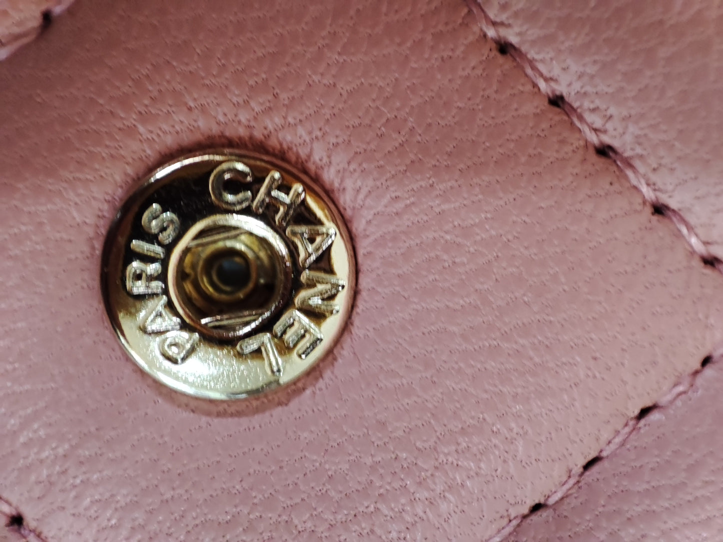 Chanel Classic Wallet On Chain Lambskin Pink GHW Chanel Classic Wallet On Chain Lambskin Pink Series 24