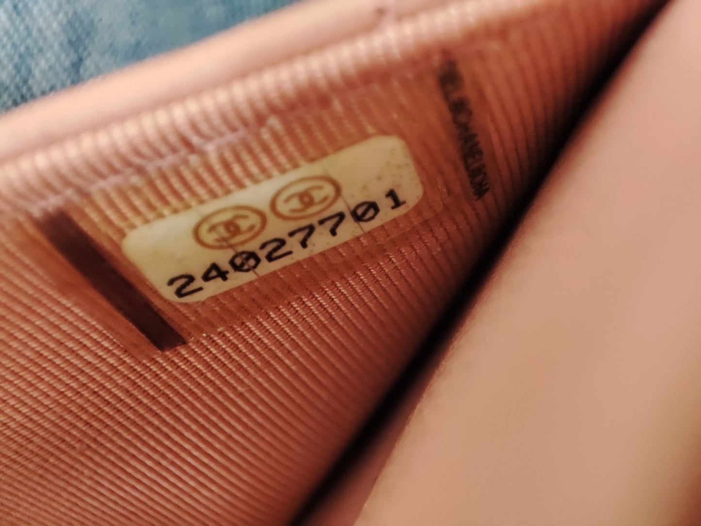 Chanel Classic Wallet On Chain Lambskin Pink GHW Chanel Classic Wallet On Chain Lambskin Pink Series 24