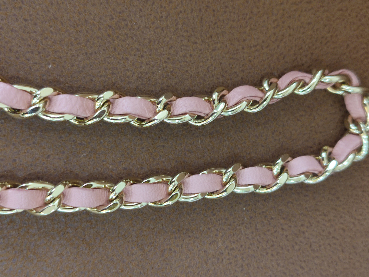 Chanel Classic Wallet On Chain Lambskin Pink GHW Chanel Classic Wallet On Chain Lambskin Pink Series 24