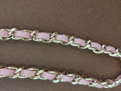 Chanel Classic Wallet On Chain Lambskin Pink GHW Chanel Classic Wallet On Chain Lambskin Pink Series 24