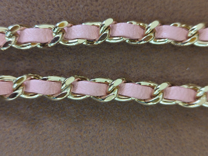 Chanel Classic Wallet On Chain Lambskin Pink GHW Chanel Classic Wallet On Chain Lambskin Pink Series 24