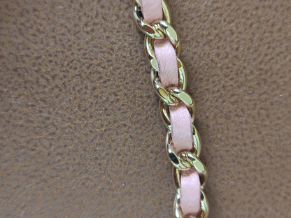 Chanel Classic Wallet On Chain Lambskin Pink GHW Chanel Classic Wallet On Chain Lambskin Pink Series 24