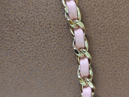 Chanel Classic Wallet On Chain Lambskin Pink GHW Chanel Classic Wallet On Chain Lambskin Pink Series 24