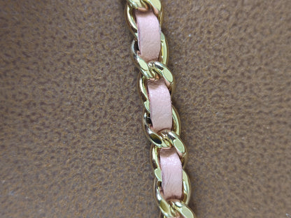 Chanel Classic Wallet On Chain Lambskin Pink GHW Chanel Classic Wallet On Chain Lambskin Pink Series 24