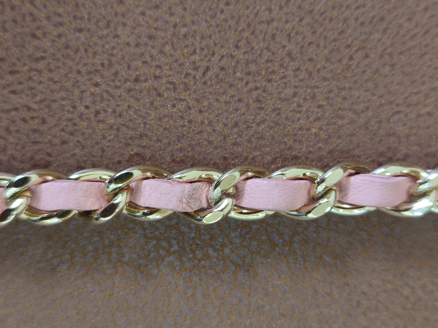 Chanel Classic Wallet On Chain Lambskin Pink GHW Chanel Classic Wallet On Chain Lambskin Pink Series 24