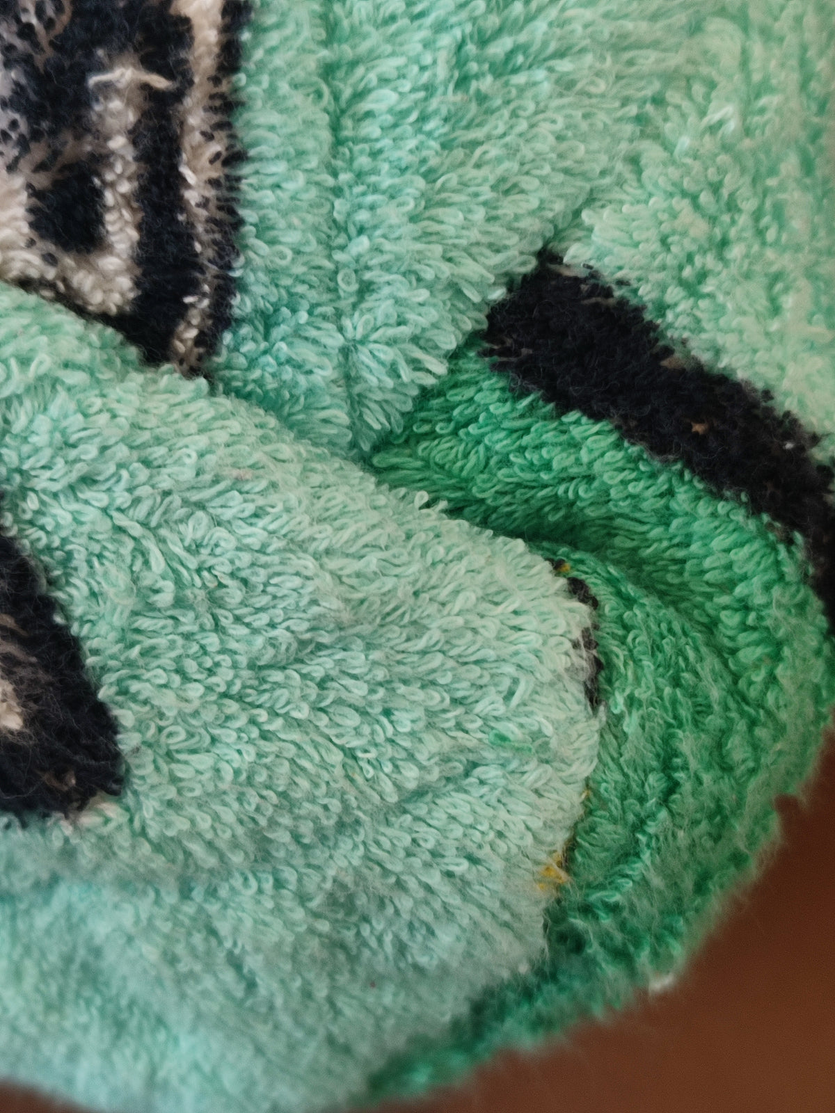 Chanel Spring/Summer 1994 Terry Cloth Backpack Turquoise Series 2