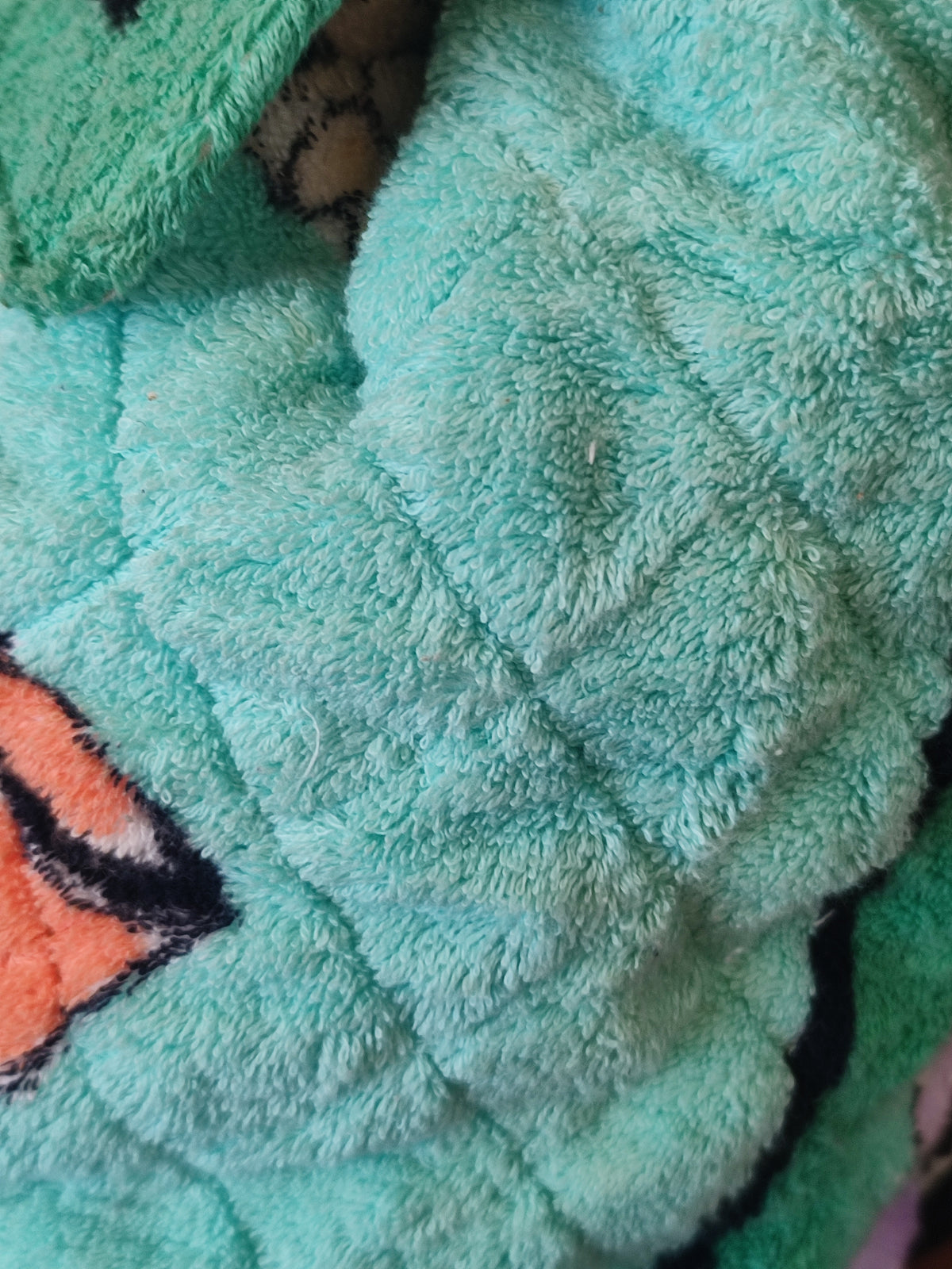 Chanel Spring/Summer 1994 Terry Cloth Backpack Turquoise Series 2