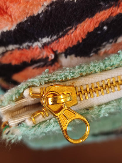 Chanel Spring/Summer 1994 Terry Cloth Backpack Turquoise Series 2