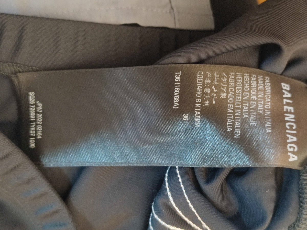 Adidas x Balenciaga Knife Over-the-Knee Black & White Boots Size 36