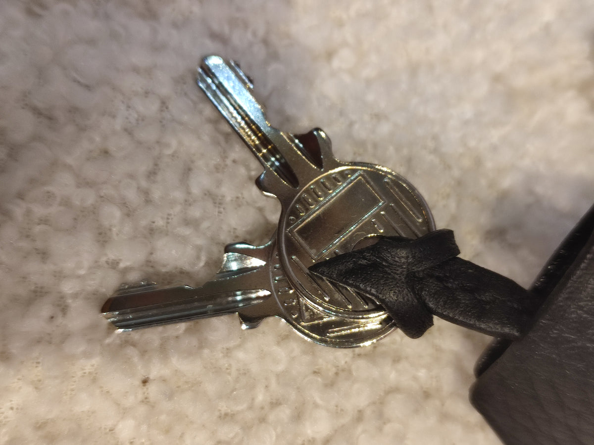 Hermes Palladium Lockset with Clochette Clemence Noir