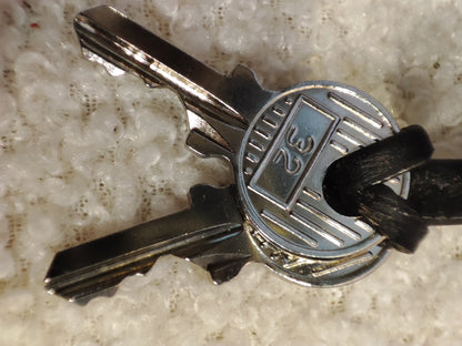 Hermes Palladium Lockset with Clochette Clemence Noir