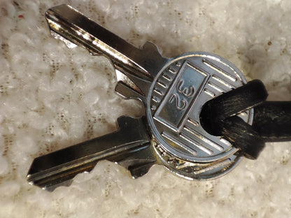 Hermes Palladium Lockset with Clochette Clemence Noir