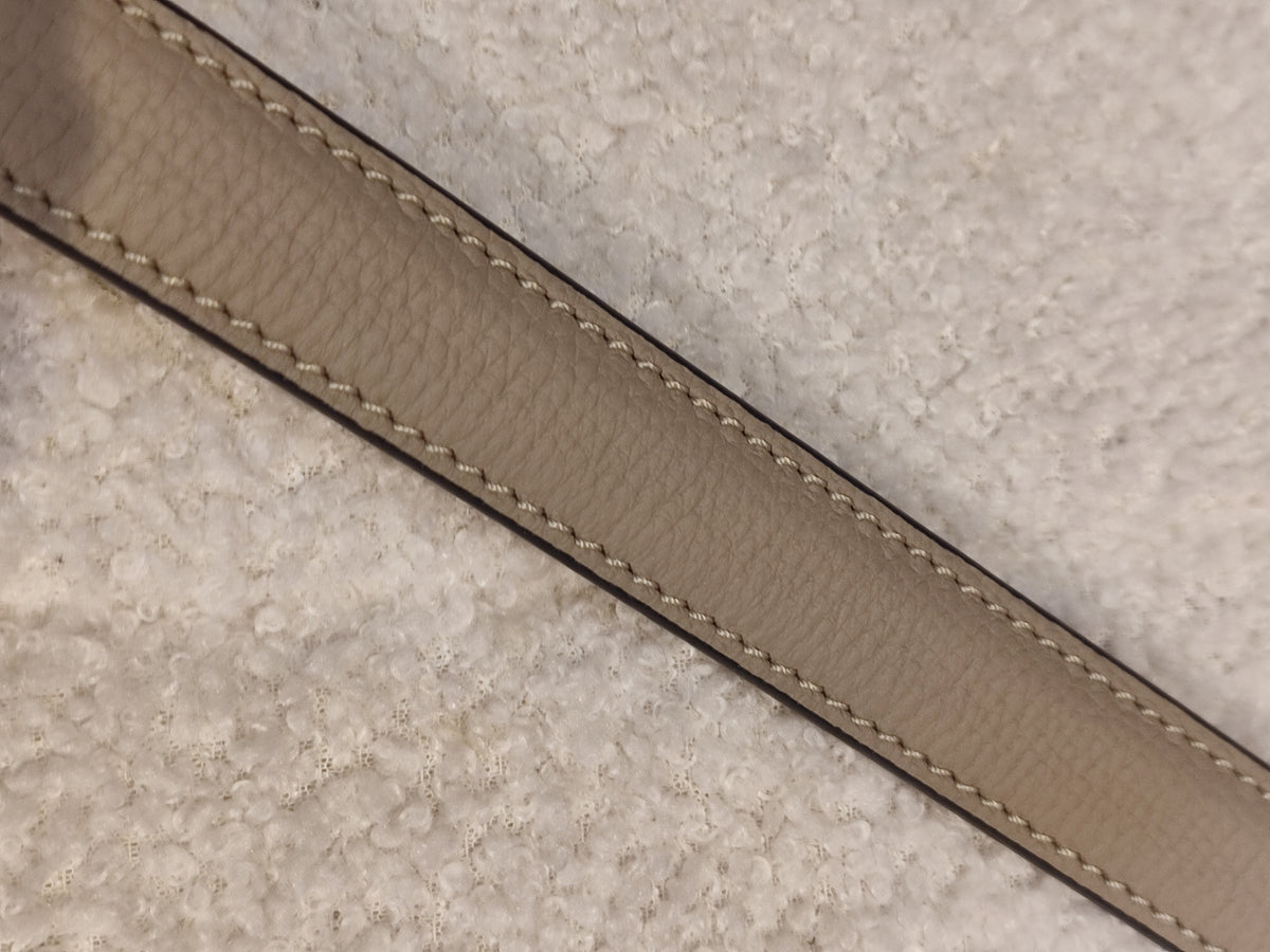 Loewe Anagram Bicolor Taupe/Brown Belt