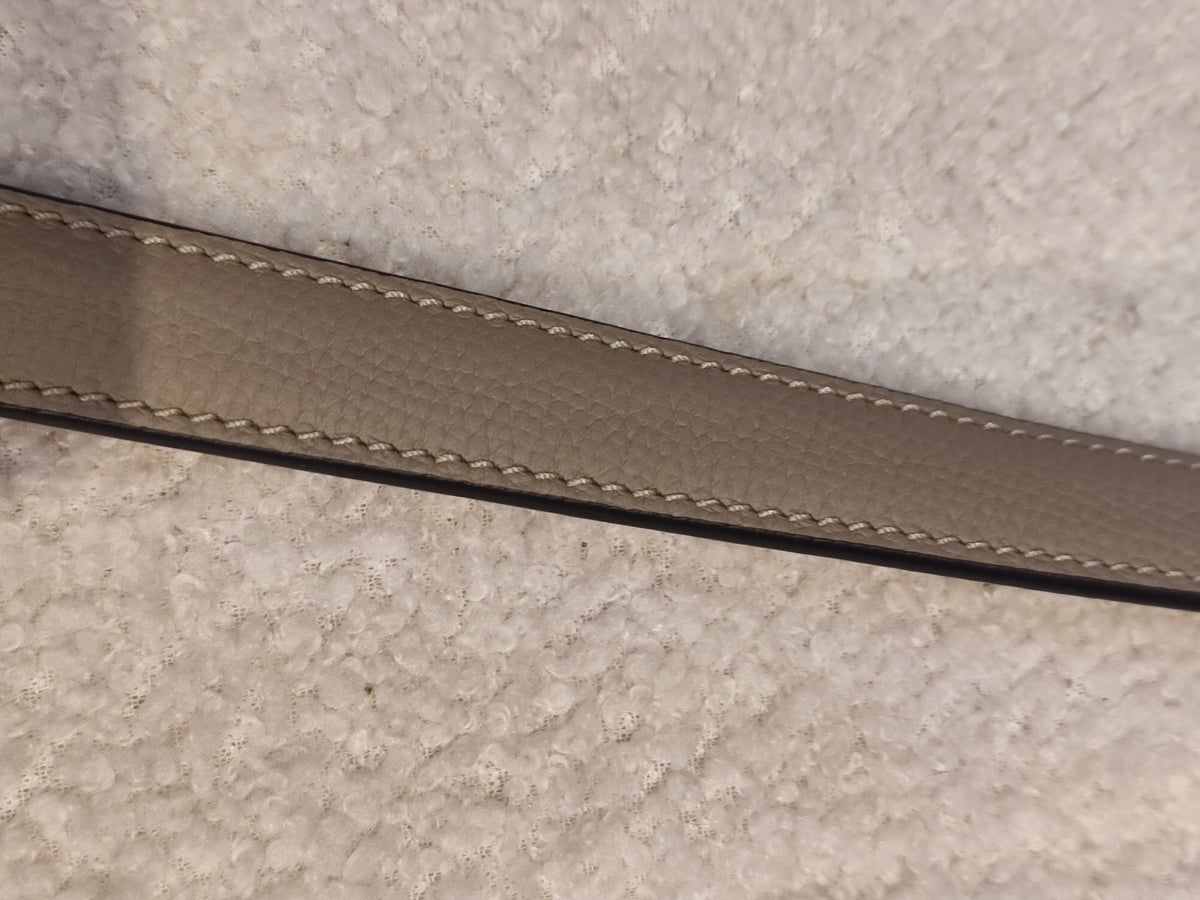 Loewe Anagram Bicolor Taupe/Brown Belt