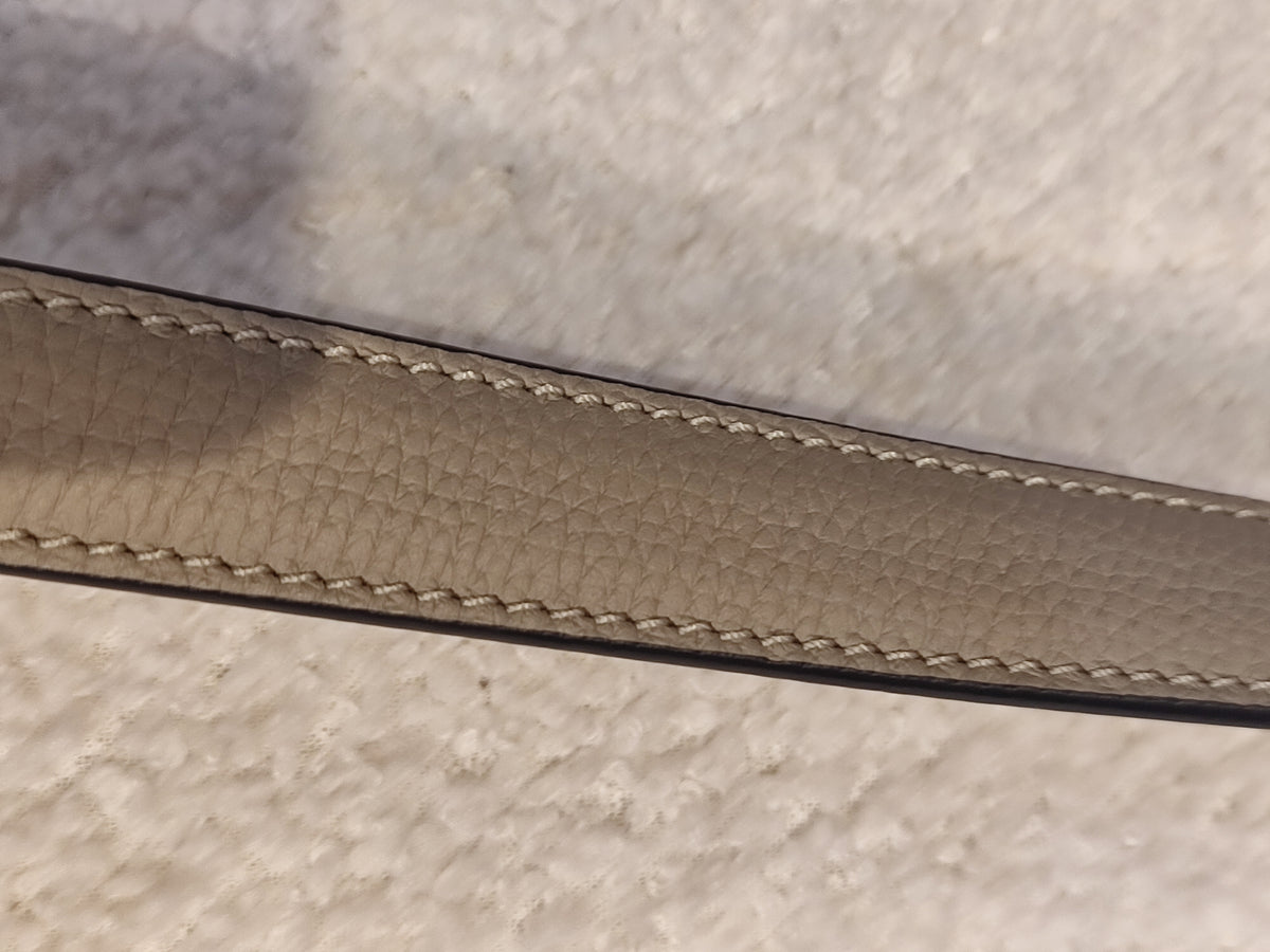 Loewe Anagram Bicolor Taupe/Brown Belt