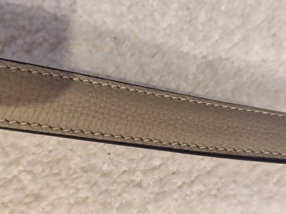 Loewe Anagram Bicolor Taupe/Brown Belt