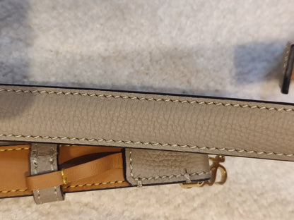 Loewe Anagram Bicolor Taupe/Brown Belt
