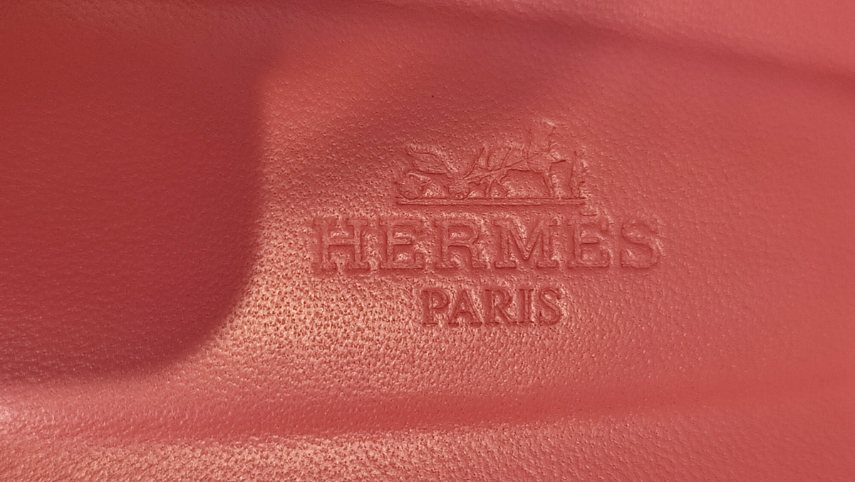 Hermes Oran Jaune/Rose Azalee Suede/Leather Size 37 1/2