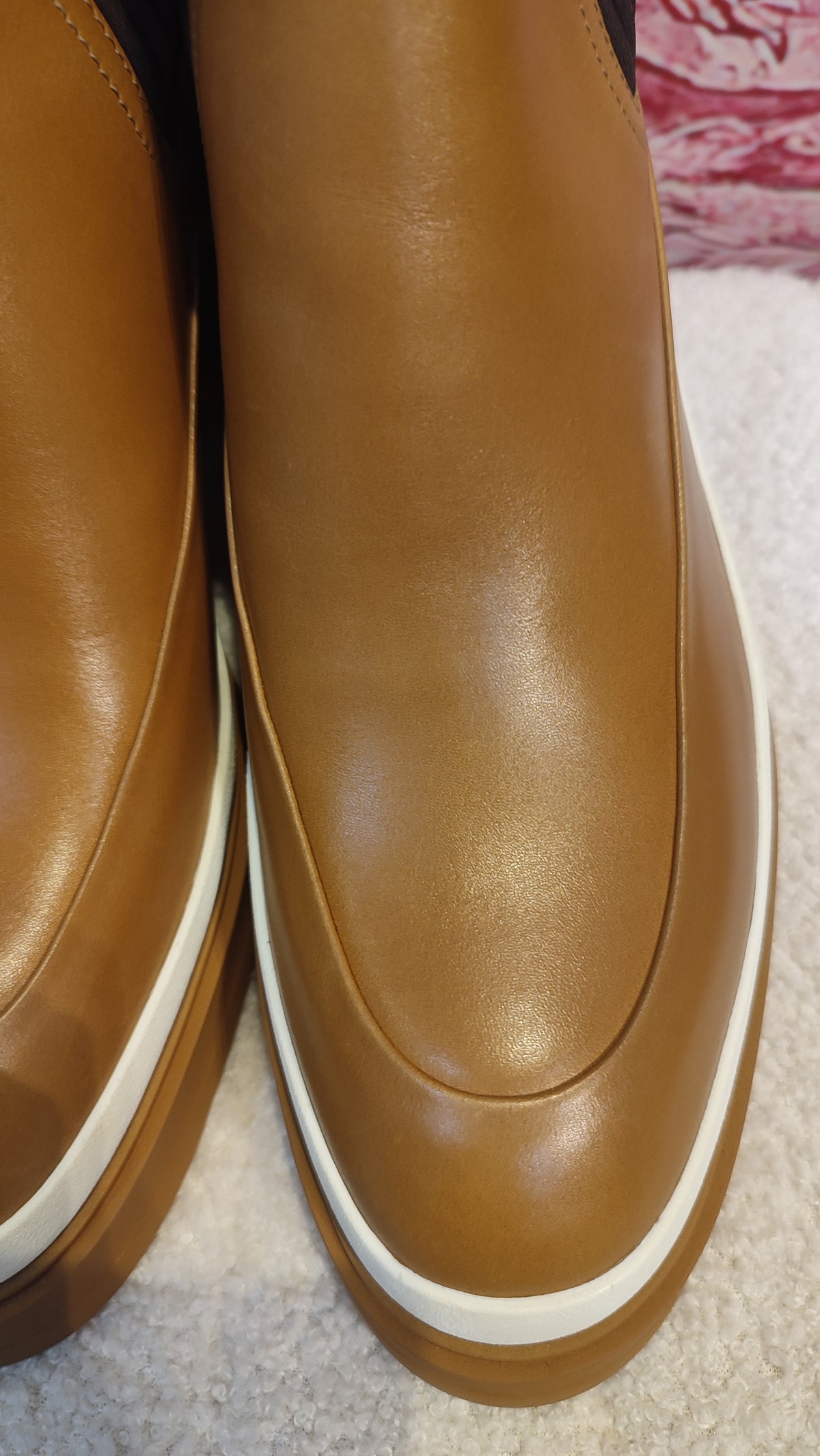Hermes Vadrouille Chelsea Brown Ankle Boots Size 37