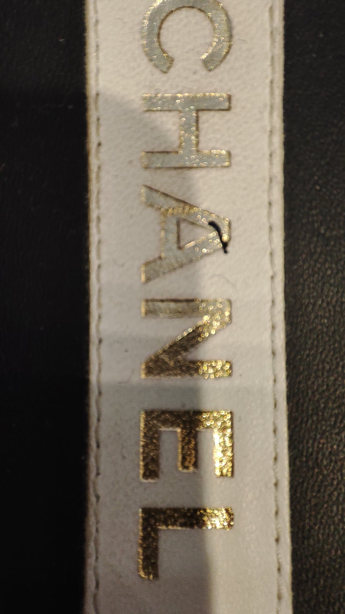 Chanel Lambskin CC Print Espadrille Black and White Size 36
