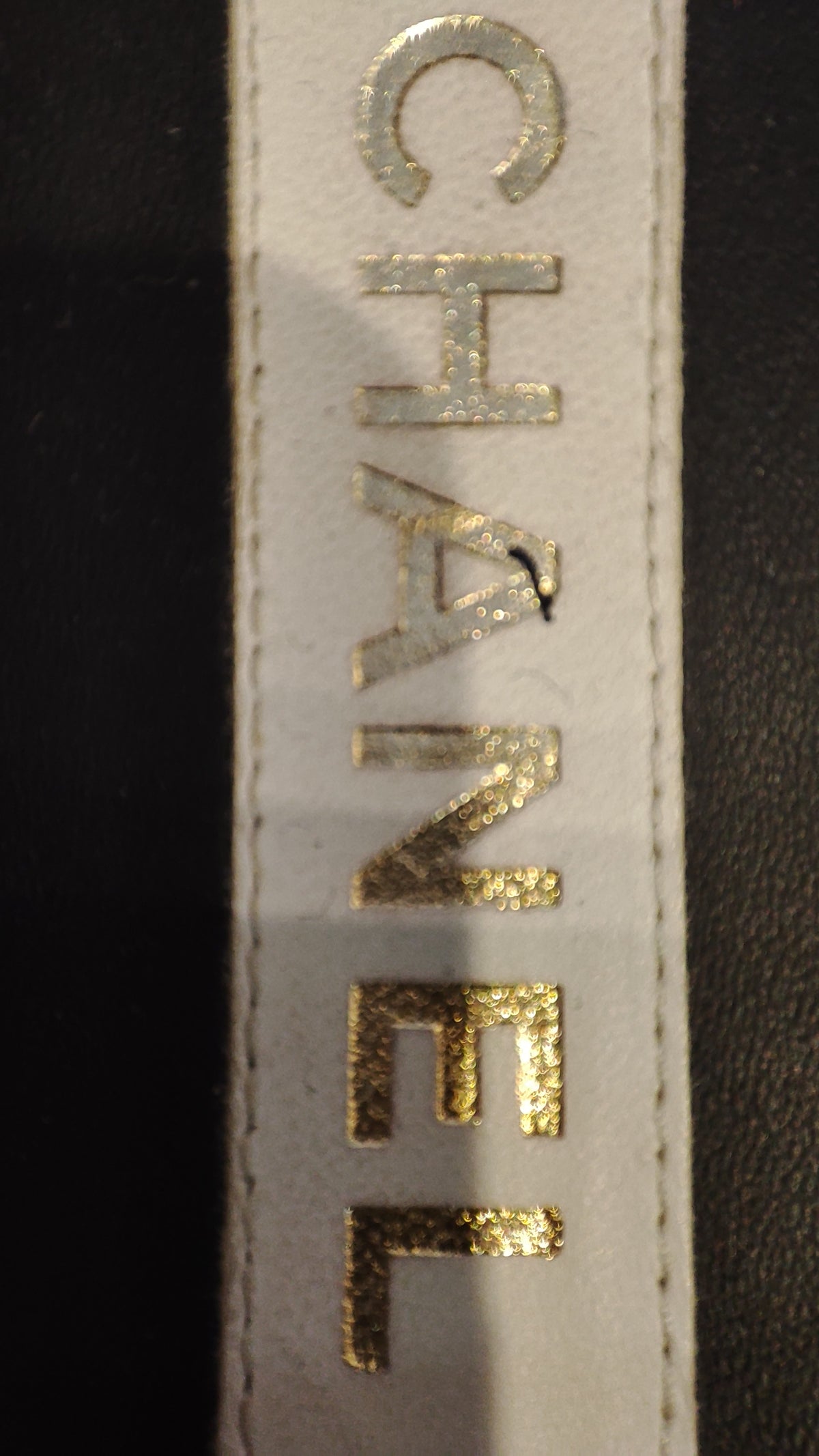 Chanel Lambskin CC Print Espadrille Black and White Size 36