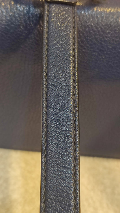 Miu Miu Textured Leather/Suede Blue/Pink Bag